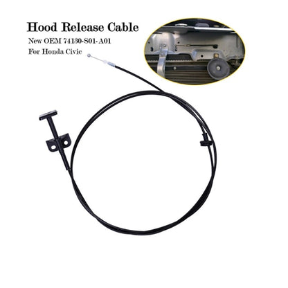 Bonnet Hood Release Cable for 1996-2000 Honda Civic (1996-2000)