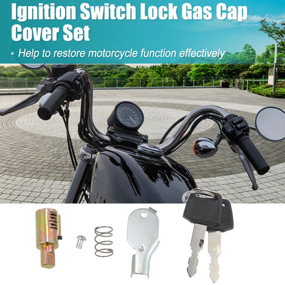Motorcycle Ignition Switch / Fuel Cap Seat Lock for Yamaha XV535 (1989–1998)