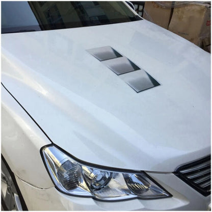 Hood Vent Air Flow Intake Scoop Decal Sticker for Universal Car