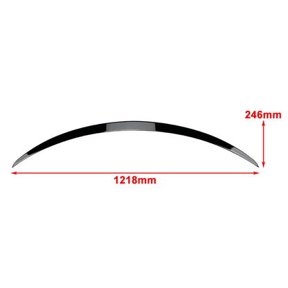 Matte Carbon Fiber Rear Trunk Spoiler Wing for Tesla Model 3 (2017-2023)