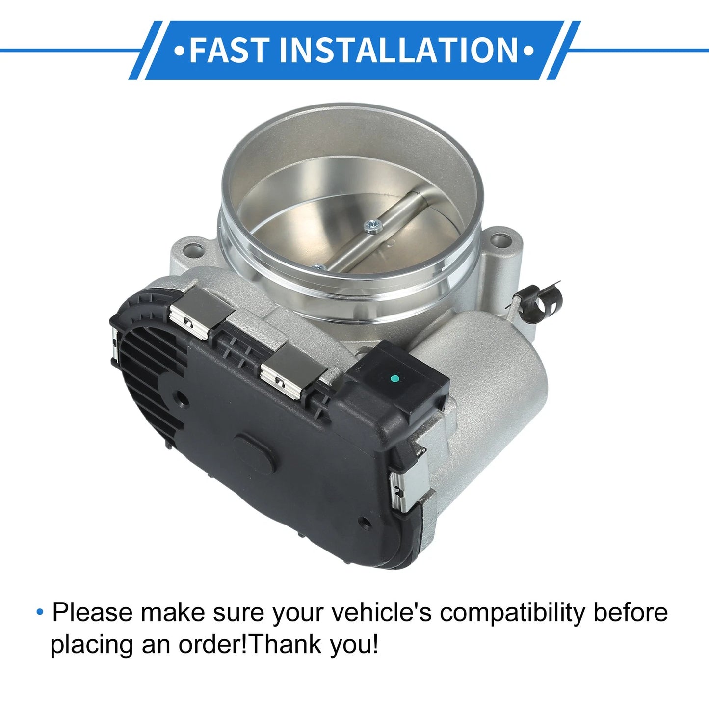 1 Pcs Throttle Body for Porsche 911 3.4L 3.6L 3.8L H6 (1999-2016)