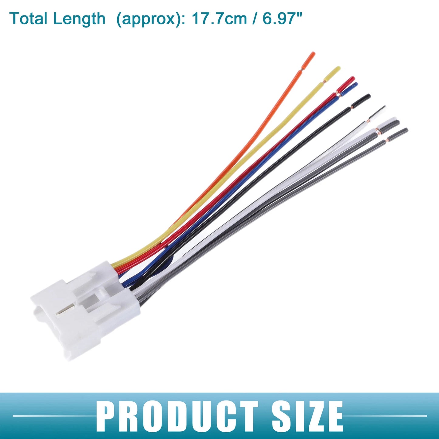 14 Pin Stereo CD Player Radio Wiring Harness for Toyota (1987-2023)
