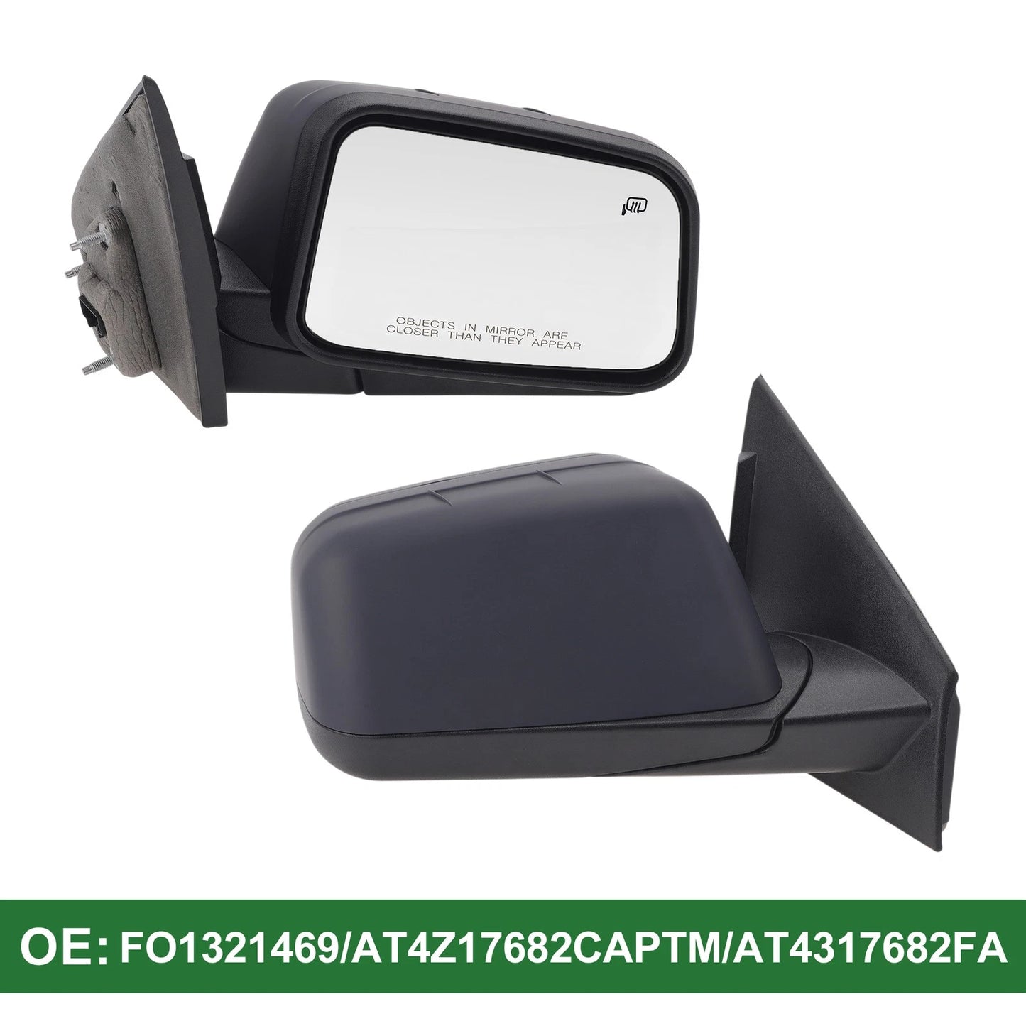 Right Driver Side Door Mirror for Ford Edge (2008-2010)