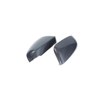 Carbon Fiber Side Rearview Mirror Cap Cover Trim for Toyota BZ4X (2022–2024)