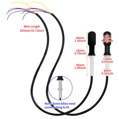 Rear Mini LED E Mark Turn Signal Lights for Harley Softail Touring Sportster