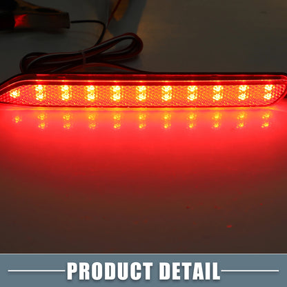 2 x Rear Bumper Reflector LED Brake Tail Lights for Toyota RAV4 (2019)