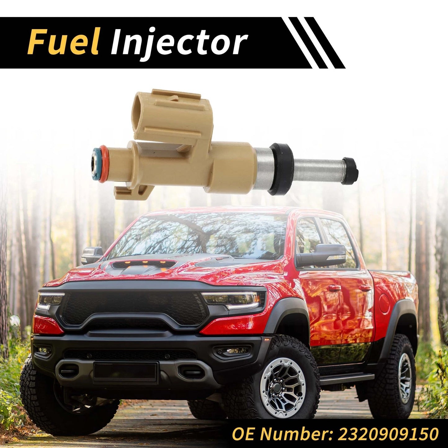 Fuel Injector / 12 Holes / Fuel Injector for Toyota Tundra (2007–2009)