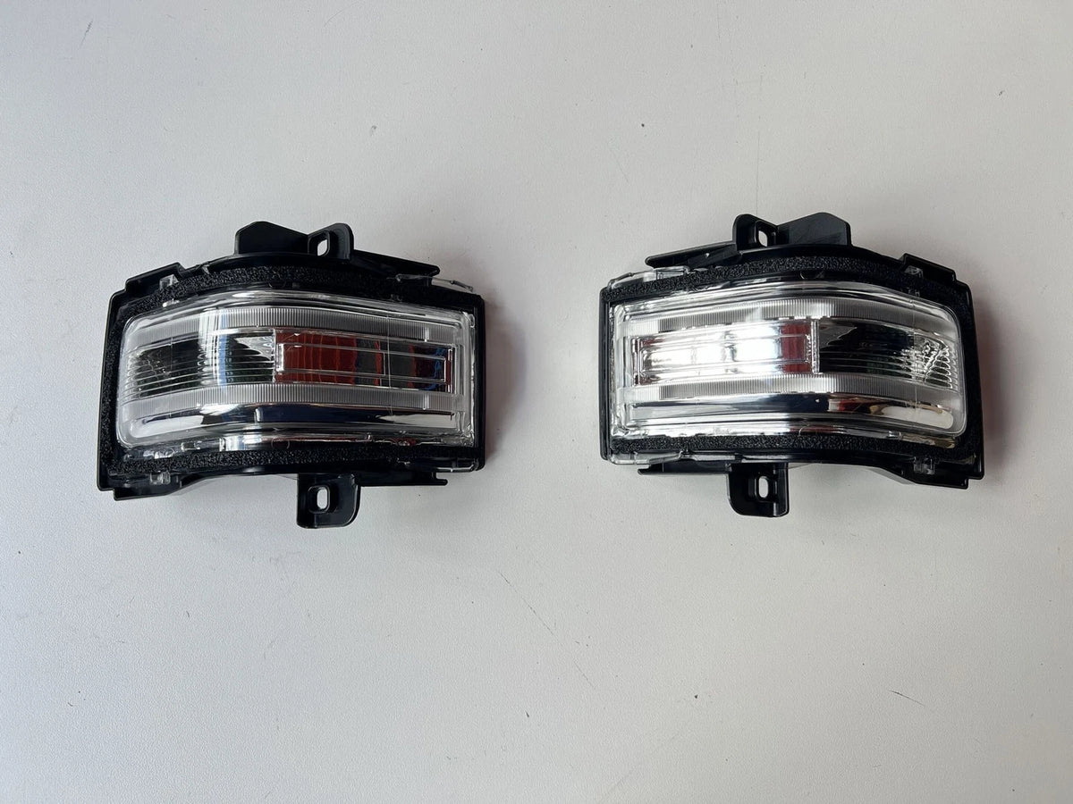 Clear LED Sequential Rearview Mirror Turn Signal for Ford F-150 (2015–2023)