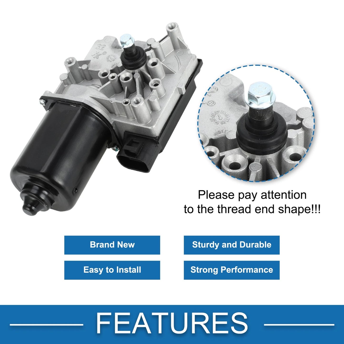 Front Windshield Wiper Motor for Chevrolet Camaro (1999-2002)
