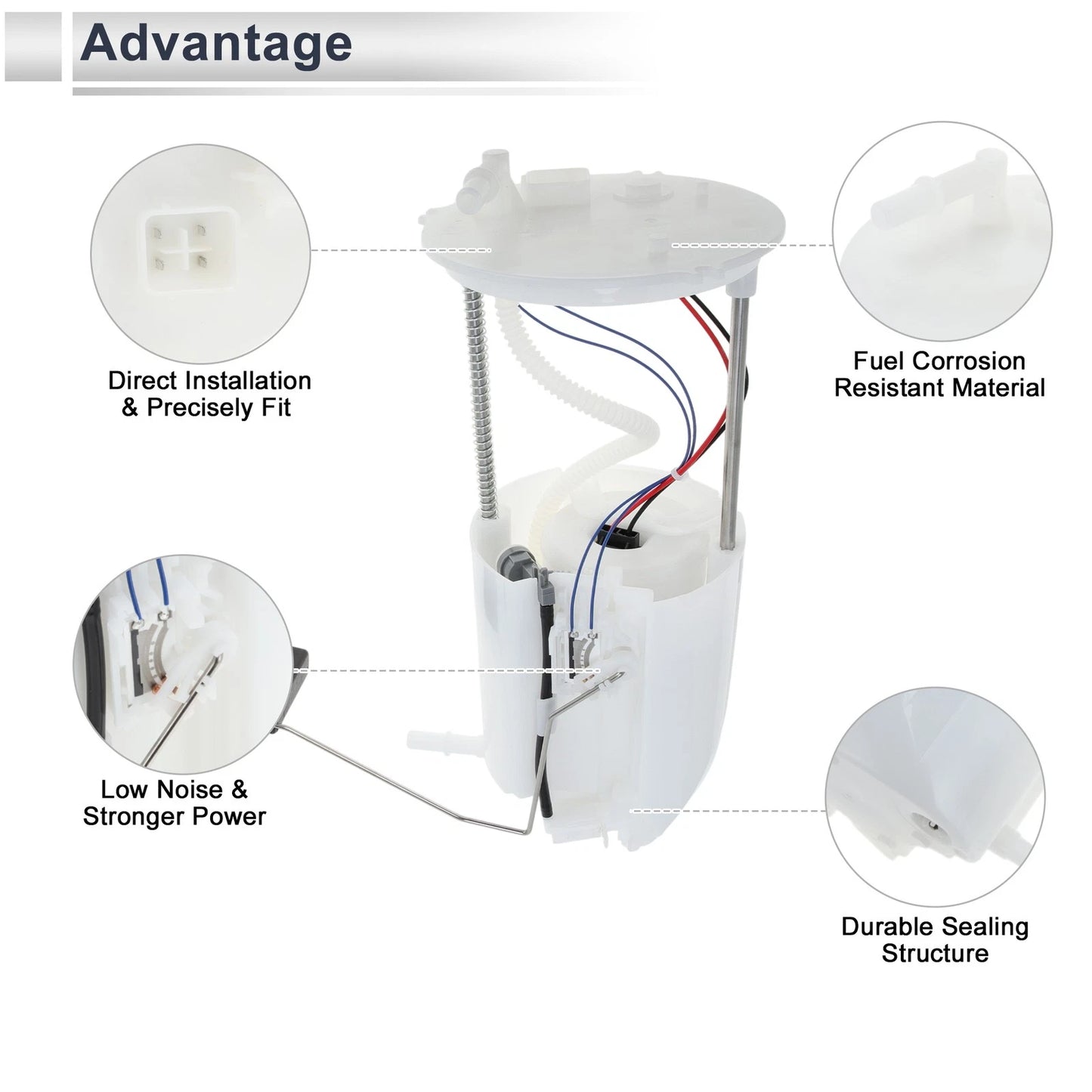 Electric Fuel Pump Assembly for Mazda CX-7 (2007-2012)