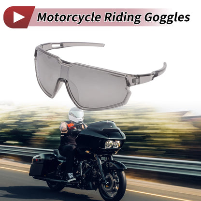 1 Pc Motorcycle Riding Goggles for PC Cycling Sunglasses