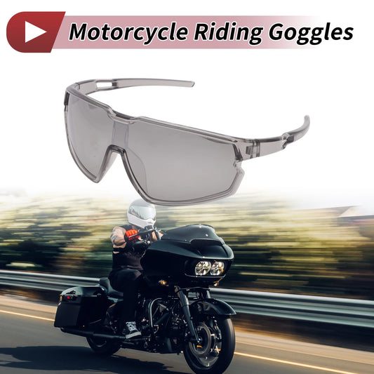 1 Pc Motorcycle Riding Goggles for PC Cycling Sunglasses
