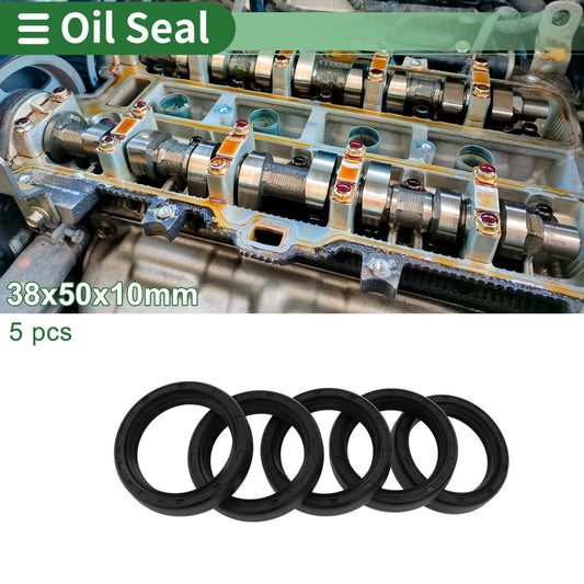 Oil Seal / 38x50x10mm / Seal Ring Rotary Shaft Seal NBR Rubber for Make Model