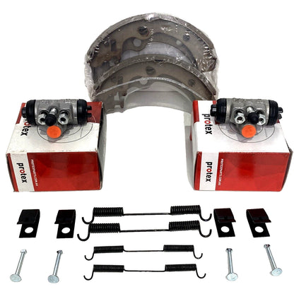 Rear Brake Shoe Drum Overhaul for Subaru Brumby