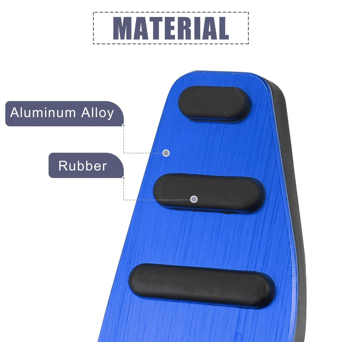 Clutch Brake Gas Accelerator Pedal Covers for Suzuki Jimny (2018-2023)