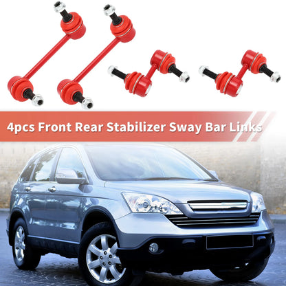 4pcs Front Rear Sway Bar Links for Honda CR-V (1997-2001)