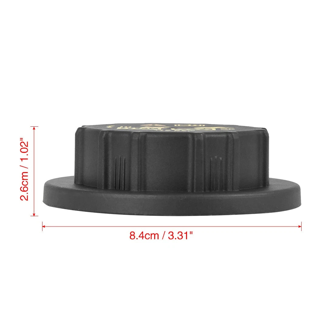 Radiator Cap Coolant Tank Expansion Cover for Ford E-150 (1995-2014)