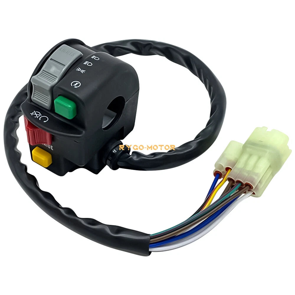 Left Handlebar Start/Stop Switch Headlight for Arctic Cat ATV 366 4x4 (2008–2011)