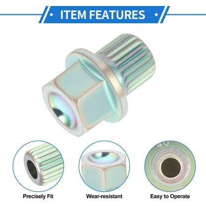 38/22PT Wheel Lock Lug Nut for BMW Anti-Theft Removal Key Socket Adapter