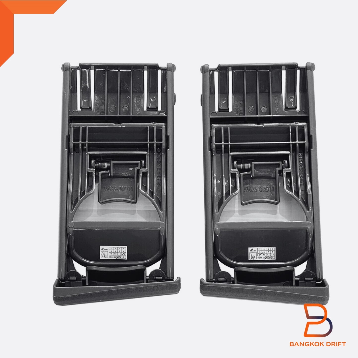 Black Dash Cup Holder Tray for Toyota Hilux Vigo Pickup (2005-2015)