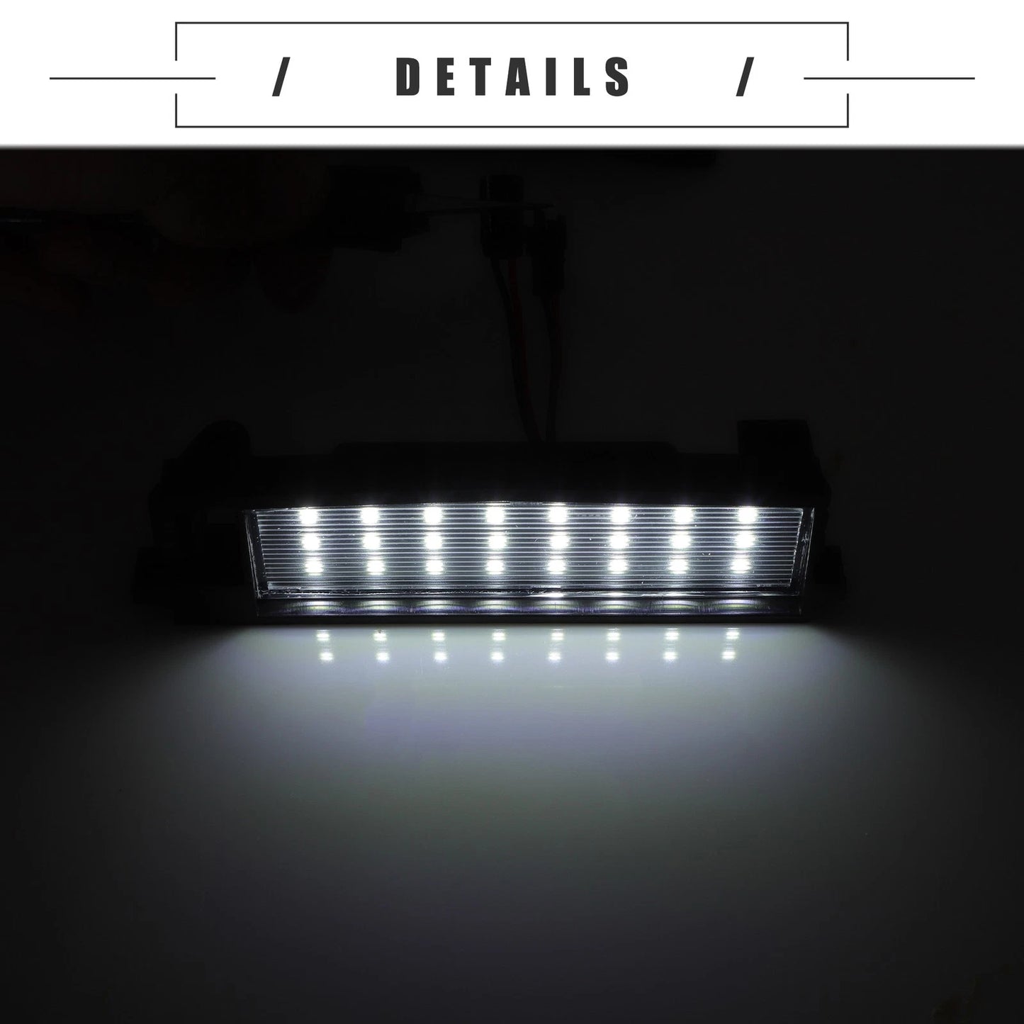 2 x Auto LED License Plate Lights for Toyota RAV4 (2006-2011)