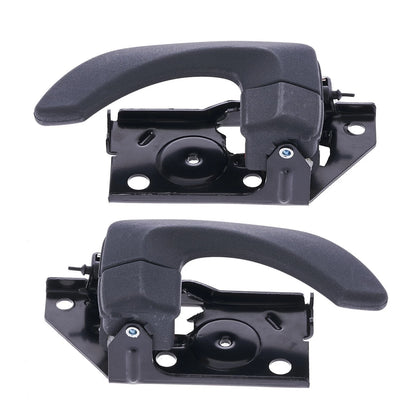 Door Handle Inner Set of 4 for Hyundai Santa Fe SM (2000-2005) Grey