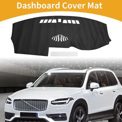 Dashboard Cover Mat for Volvo XC90 (2002-2013) Black Anti-Slip