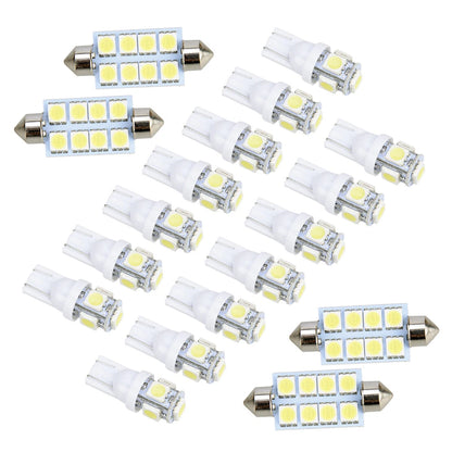 18Pc White LED Interior Light Package for Ford Expedition (2003-2014)