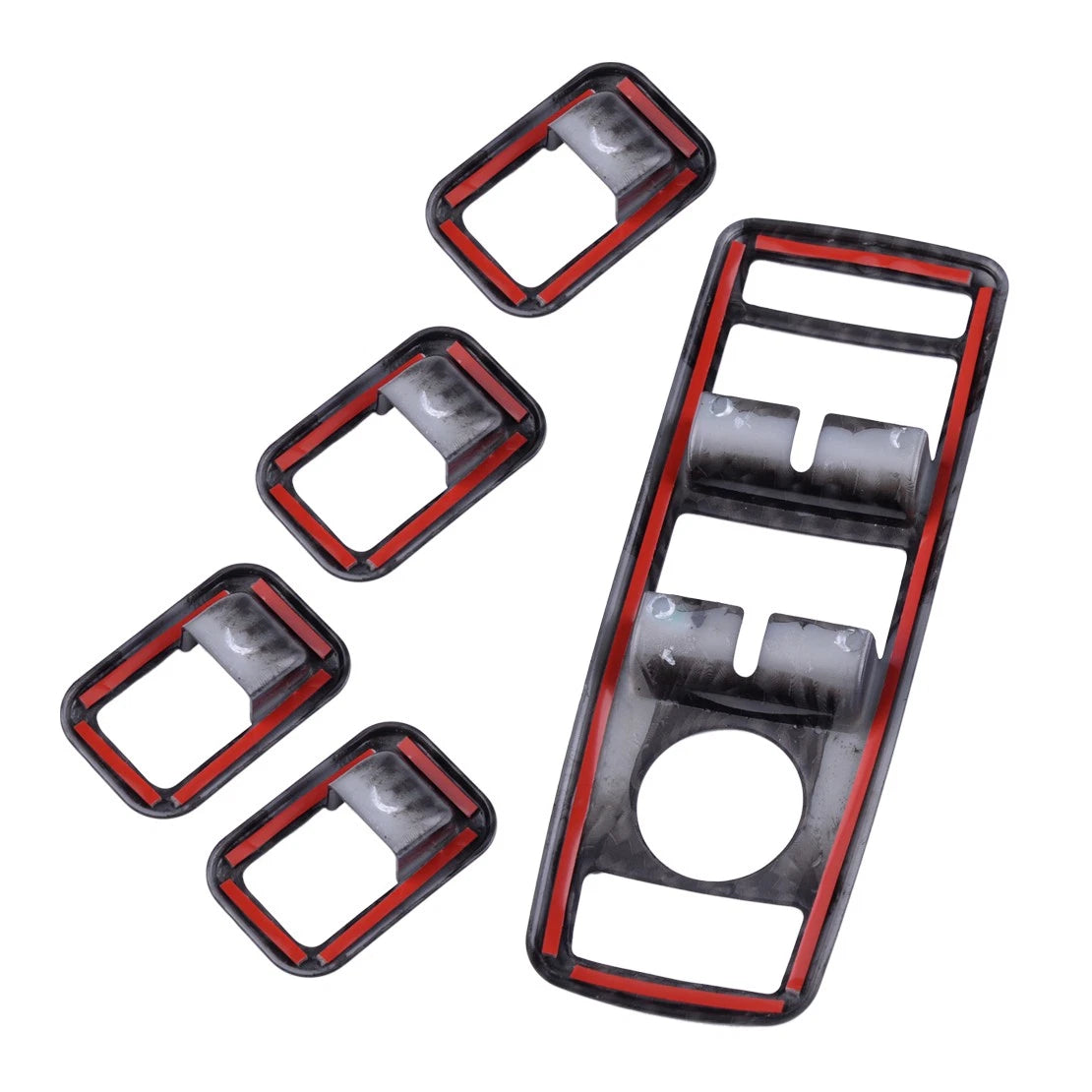 5x Door Window Switch Panel Covers for Mercedes Benz A B C E G GLK GL Class