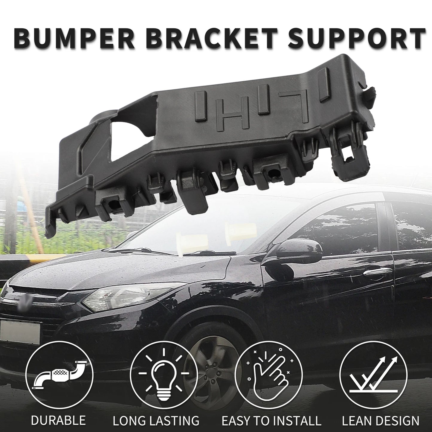 Left Front Bumper Retainer Bracket for Hyundai Tucson (2016-2021)