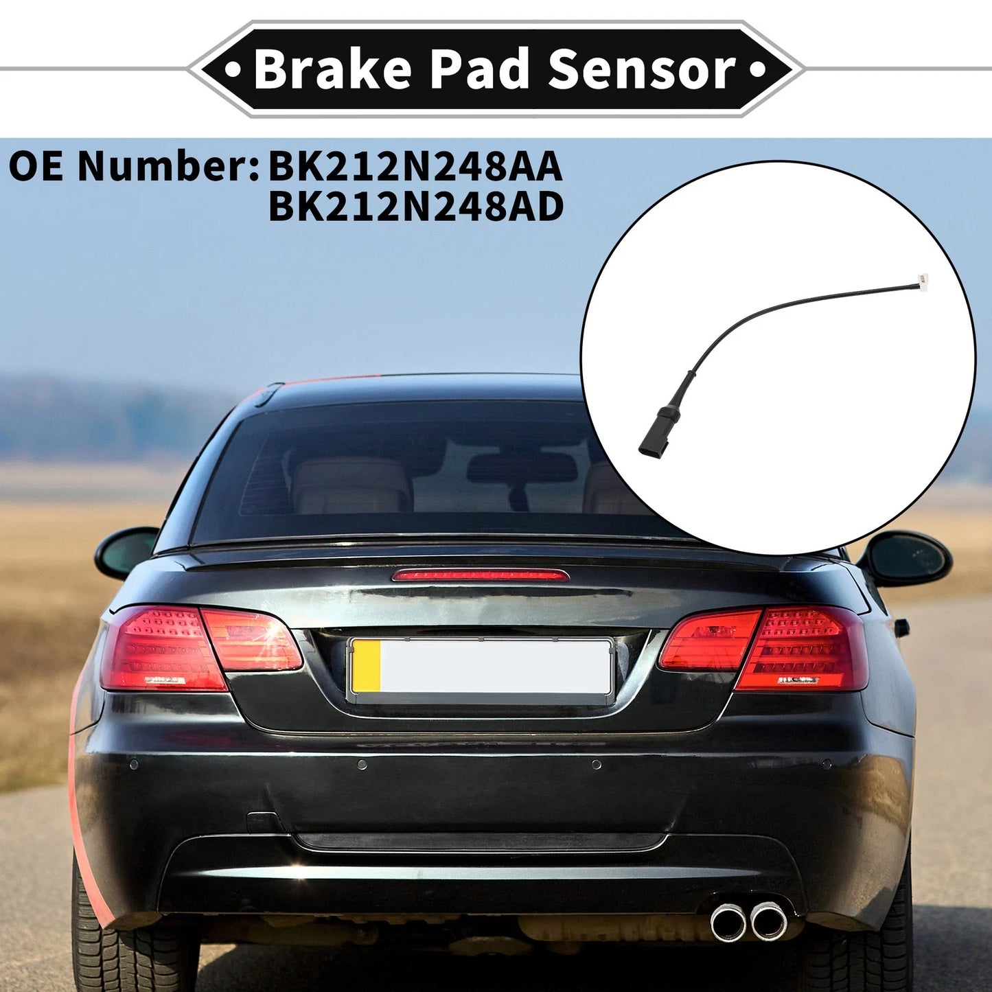 Front Brake Pad Wear Sensor for Ford Transit (2012-2024)