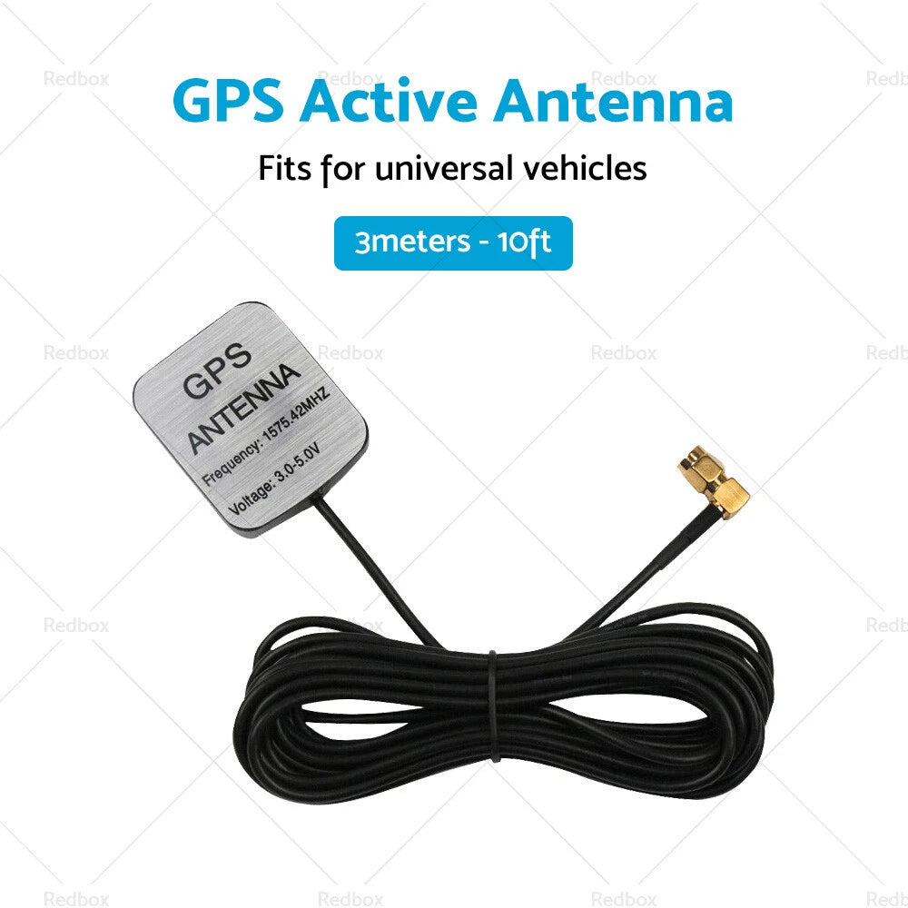 Active Aerial Extension Cable for Car DVD Head Unit Stereos GPS Antenna