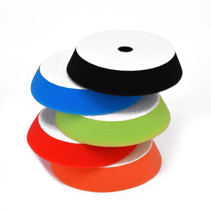 6 Inch Car Flat Sponge Polishing Buffing Pad Waxing Polisher Wheel Tool Kit