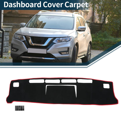 Dashboard Cover Mat for Nissan NV350 Caravan E26 (2012-2024) Black Red