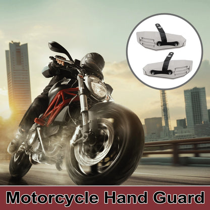 Hand Guard / Universal / Windproof PC Gray Hand Guard for Motorbike