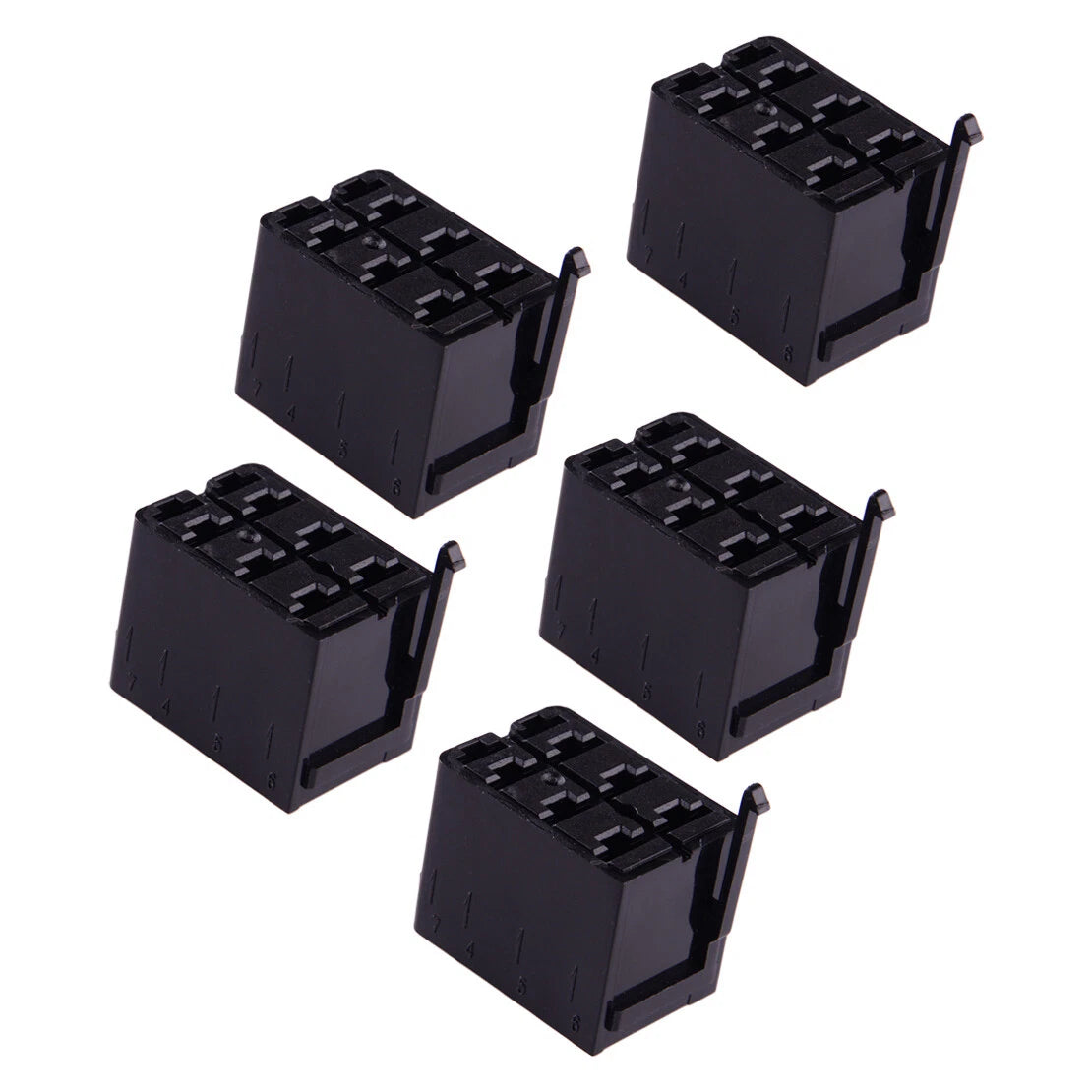 5 x Rocker Switch Wire Terminal Connector Plug Socket for Car Boat SUV