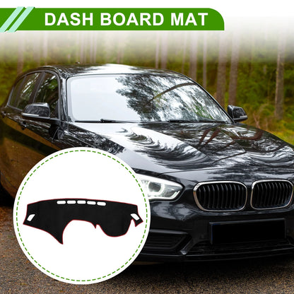 Dashboard Cover Mat for BMW 1 Series F20 2012-2017 Sun Protector Black Red