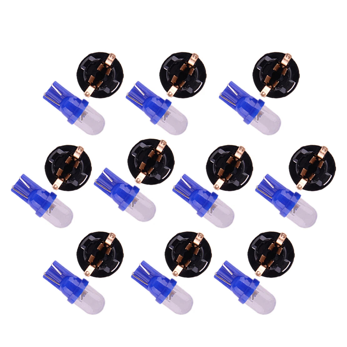 10x T10 168 194 LED Bulbs for Instrument Gauge Cluster Dash Light (All Years)