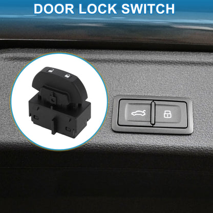 Car Door Lock Switch for Ford F-150 2009-2017 - Plastic Metal Black
