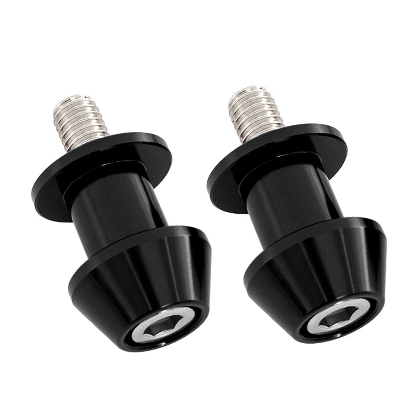 Black M10 Swingarm Spools for CFMOTO 250/300/750 CL-X (2021-2023)