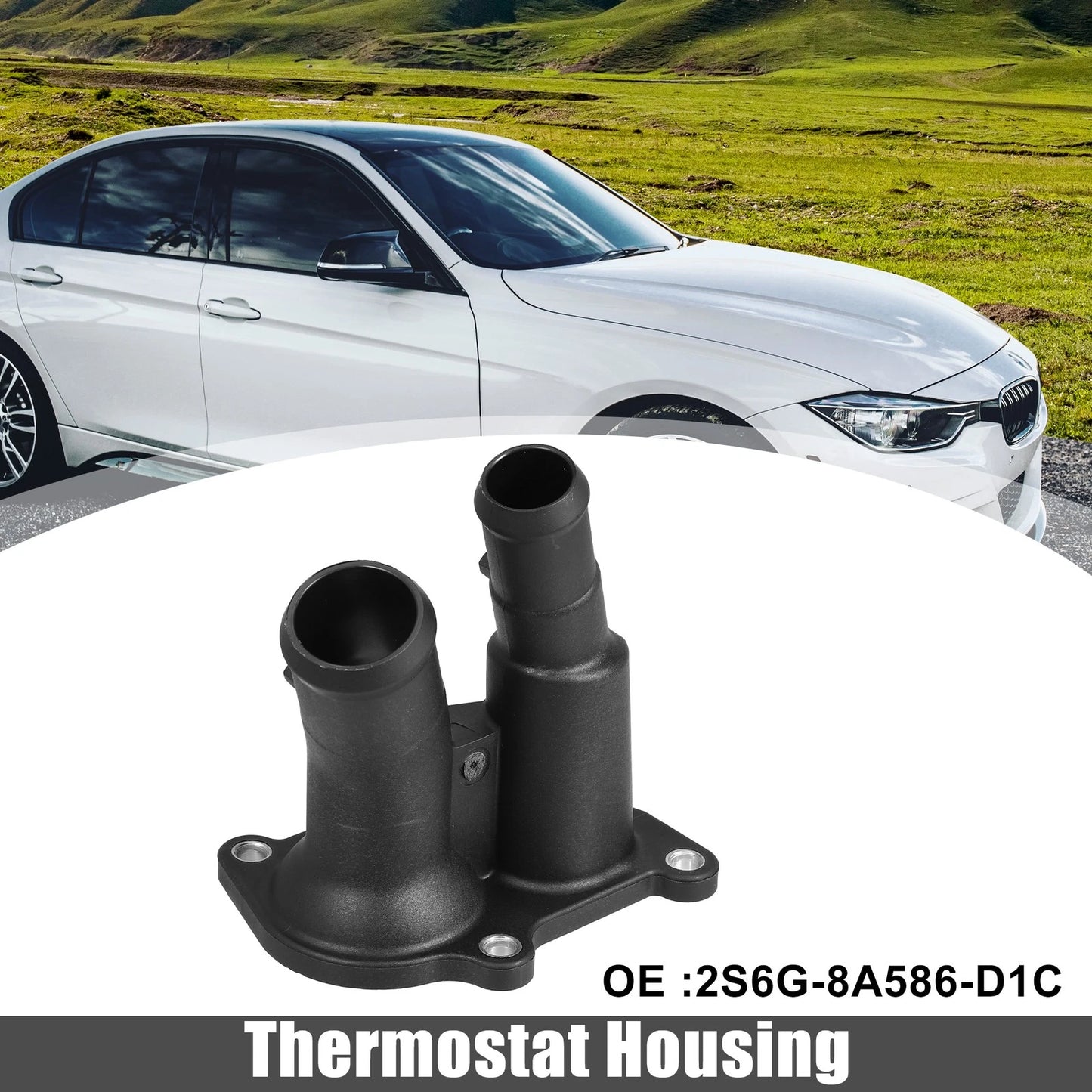 Engine Coolant Thermostat Housing Assembly for Ford Focus MK2 (2005-2011)