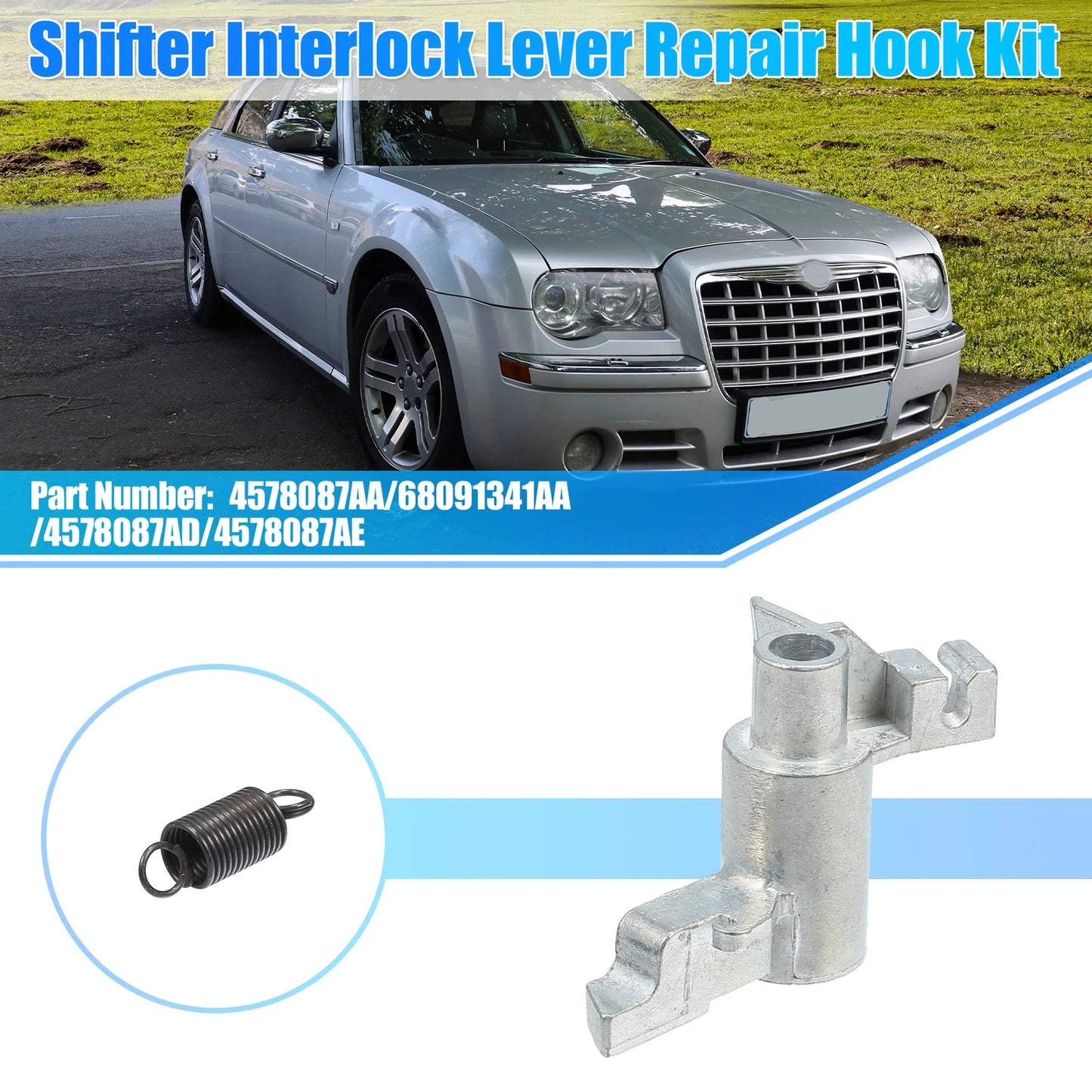 Transmission Shifter Interlock Latch Kit for Dodge Charger (2006 - 2007)