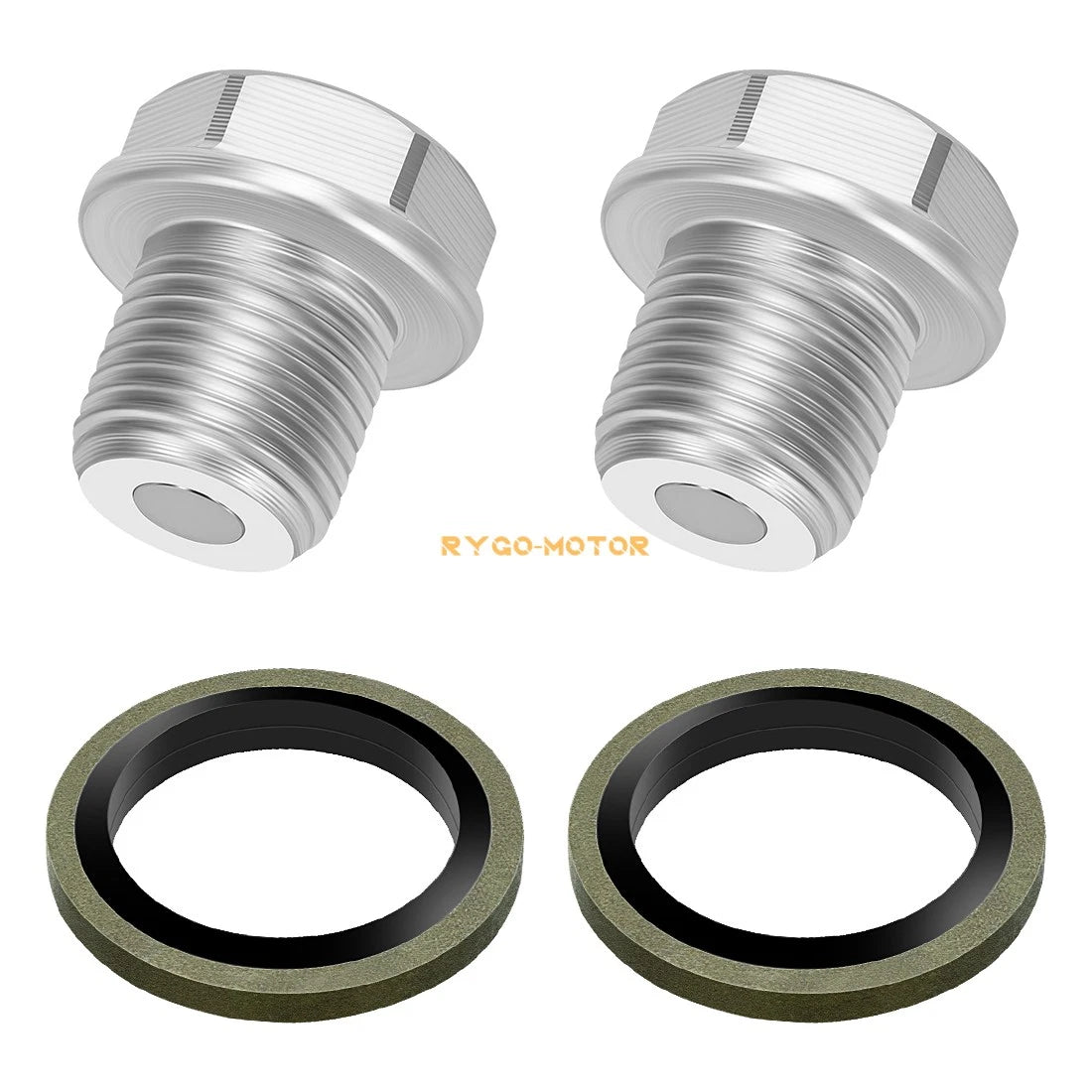 2x Drain Plug Gasket for Suzuki GSXR GSXS 750 1000 Hayab Bandit Boulevard