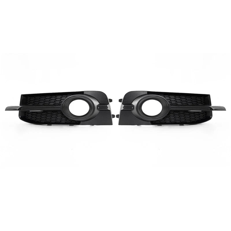 Honeycomb Front Bumper Fog Light Covers for AUDI A1 8X S-Line (2010-2014)