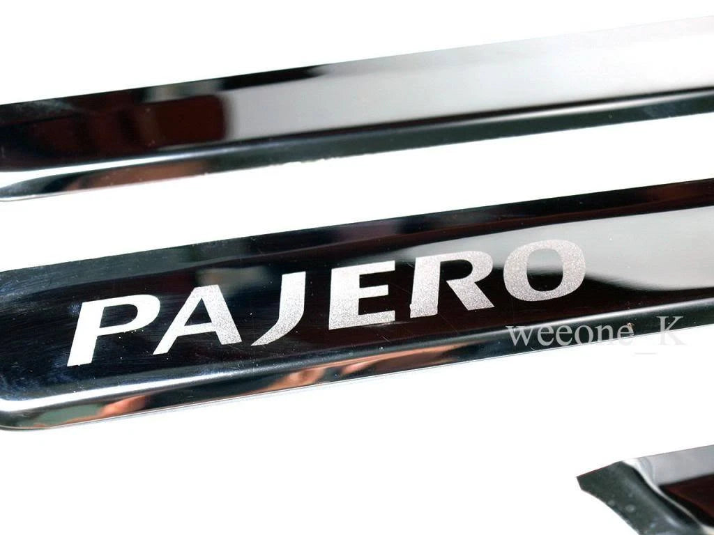 Stainless Door Scuff Plate for Mitsubishi Pajero/Montero Sport (2009-2014)