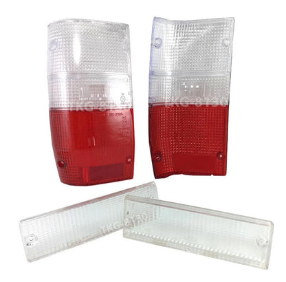 Bumper Light Lens + Tail Light Lens for Mitsubishi  (1983-1996)