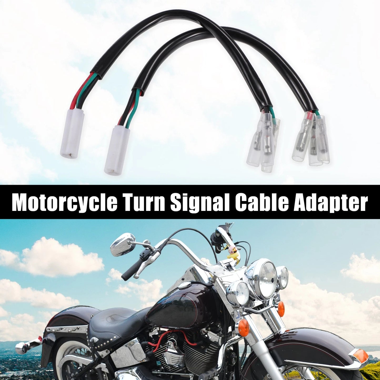 4 x Turn Signal Cable Adapter Connector for Yamaha R6