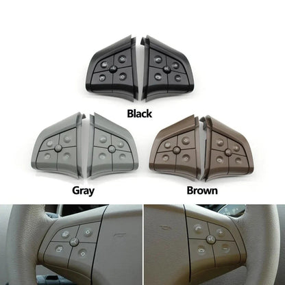 5 Button Black Steering Wheel Control Switch for Benz W164 ML GL Class (2006-2009)