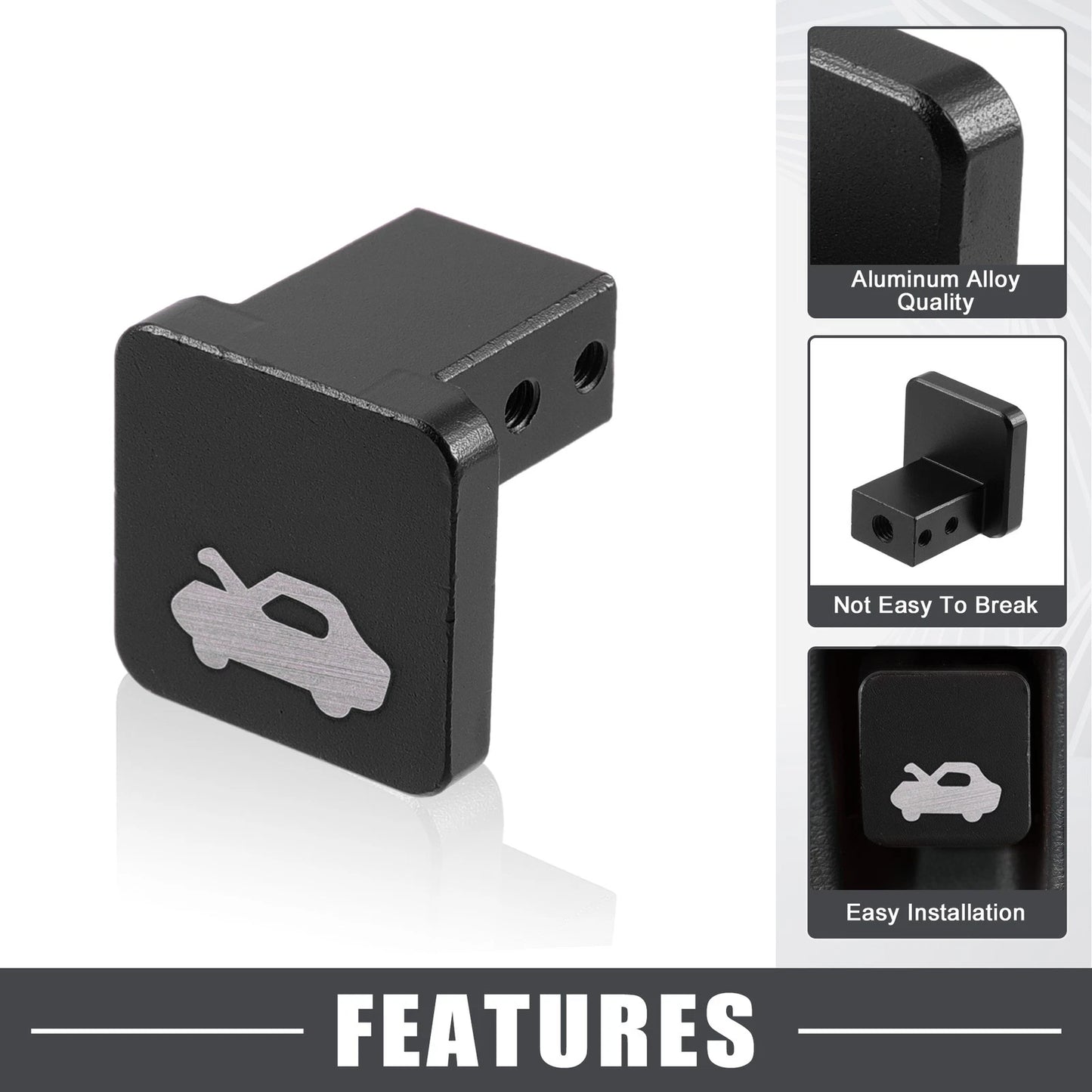 Car Hood Release Latch Handle for Honda CR-V (1997-2006) Black