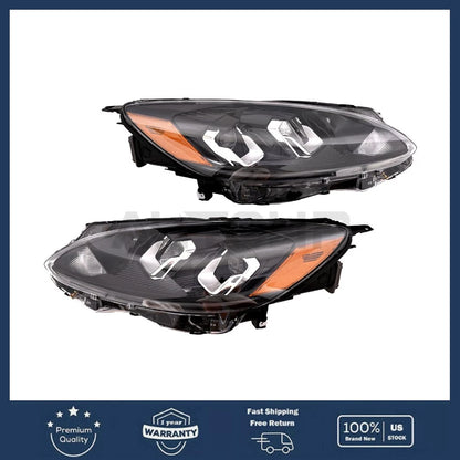 2 x Headlight Assembly w Bulb Led DRL LH+RH for Ford Escape (2020–2022)